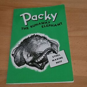 PACKY THE RUNAWAY ELEPHANT PAPERBACK BOOK